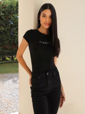 Blakely Alicia Bodysuit Svarta | 0869315-XO