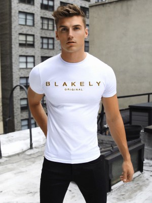 Blakely Goldstone T-Shirt Vita | 0893251-YJ