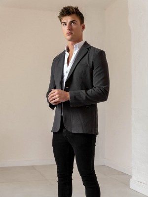 Blakely Haywood Blazer Charcoal | 5421076-LS
