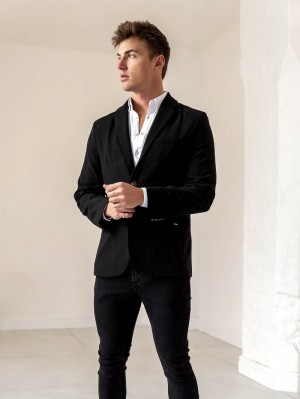 Blakely Haywood Blazer Svarta | 6293045-AK