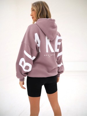 Blakely Isabel Oversized Hoodie Rosa | 4790128-IH