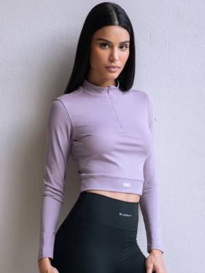 Blakely Layla 1/4 Zip Top Rosa | 0829743-OW