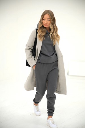 Blakely Mabel Tailored Longline Coat Grå | 7856340-FG