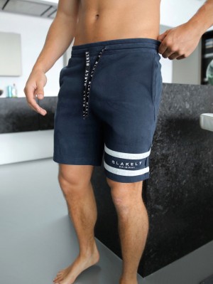 Blakely Maddox Shorts Marinblå | 5917243-KE