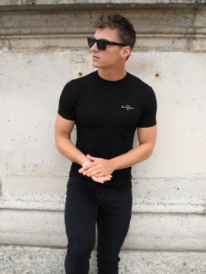 Blakely Noir II Slim T-Shirt Svarta | 1463592-DQ