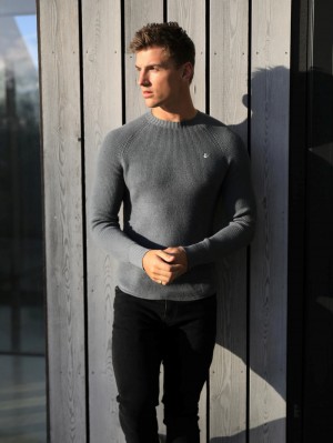 Blakely Olton Knit Jumper Graphite | 5049163-LN