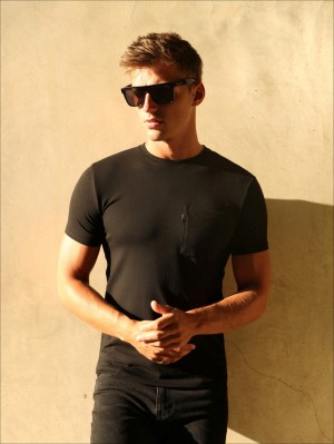 Blakely Pocket T-Shirt Svarta | 0965827-HR