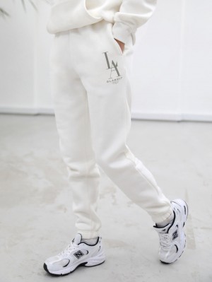 Blakely Studio Sweatpants Ivory | 7102659-XT