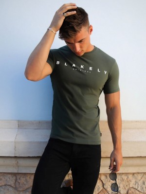 Blakely Tahiti T-Shirt Gröna | 2397601-CL