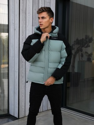 Blakely Tampa Puffer Coat Gröna | 1826457-WT