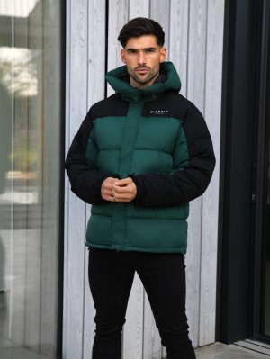 Blakely Tampa Puffer Coat Gröna | 4357629-XZ