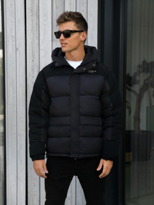 Blakely Tampa Puffer Coat Svarta | 7516249-RC