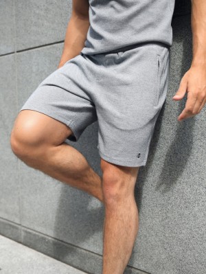 Blakely Toulon Textured Shorts Grå | 5829163-CN