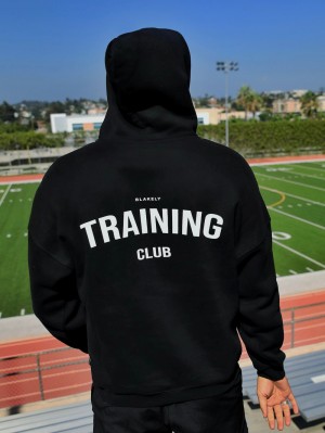 Blakely Training Club Hoodie Svarta | 7863102-HC