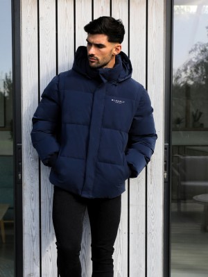 Blakely Ultimate Multiway Puffer Coat Marinblå | 1057236-XU