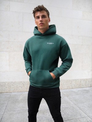 Blakely Universal Relaxed Hoodie Mörkgröna | 2618903-GE