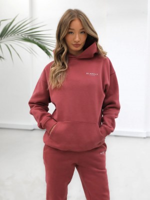 Blakely Universal Women's Relaxed Hoodie Mörk | 2405769-HT
