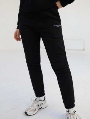 Blakely Women's Members Sweatpants Svarta Blå | 0728439-BM